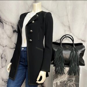 Cinq a sept black blazer